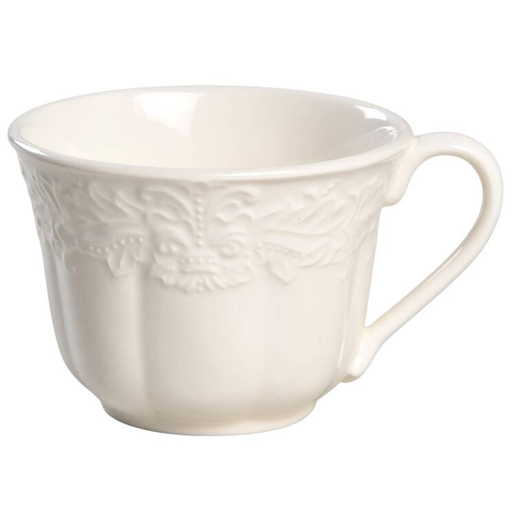 Country Chateau (All White) Flat Cup