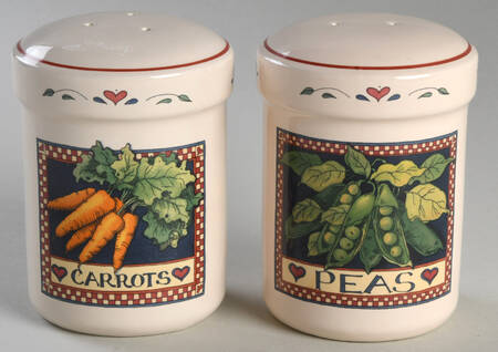 Garden Fresh Stove Top Salt & Pepper Set