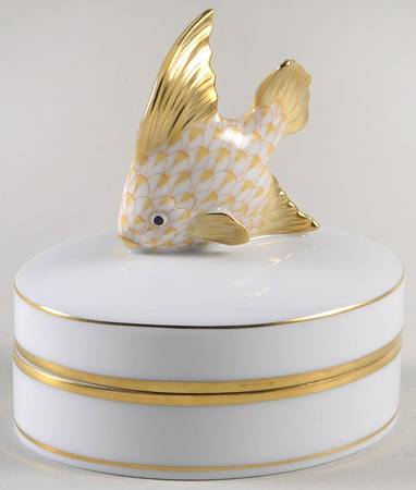 Boxes Angel Fish Box-Butterscotch - No Box