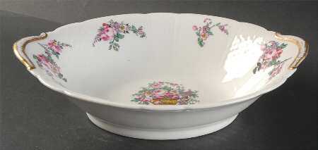 CHF397 10" Oval Vegetable Bowl