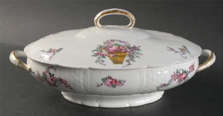 CHF397 Oval Covered Vegetable