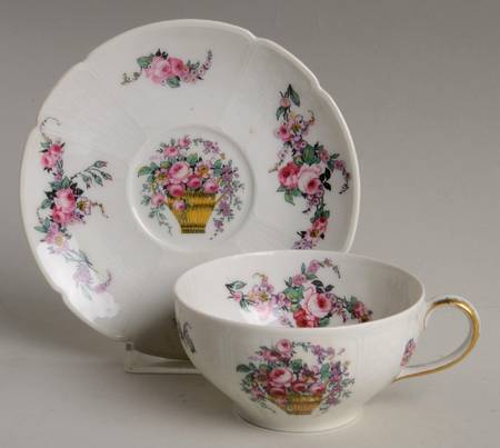CHF397 Flat Cup & Saucer Set