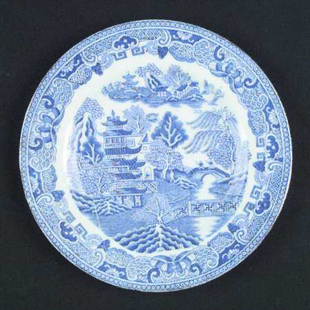 Blue Willow Bread & Butter Plate