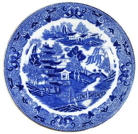 Blue Willow Dessert/Pie Plate