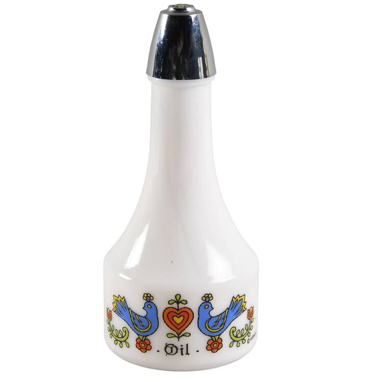 Country Festival Oil Cruet/Shaker with Plastic Lid