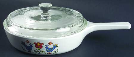 Country Festival 6" Menuette Pan/Skillet & Lid