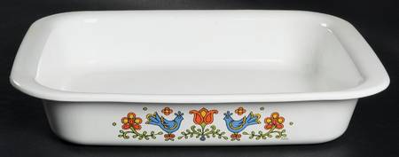 Country Festival 14" Rectangular Roaster