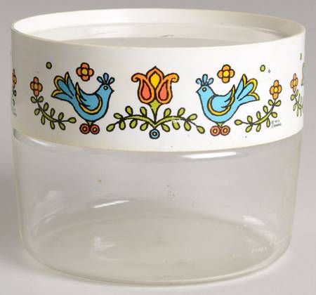 Country Festival 3" Glassware Storage Jar & Lid