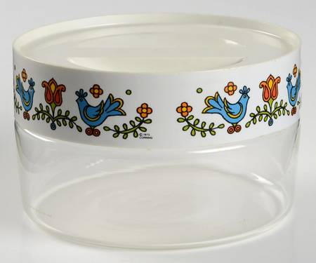 Country Festival 3" Glassware Storage Jar & Lid