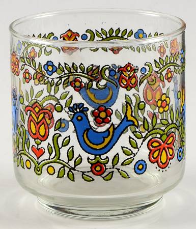 Country Festival 8 Oz Glassware Juice