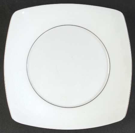 Prelude Platinum (Trim & Verge) Salad/Dessert Plate