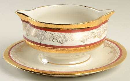 CYD1 Gravy Boat with Attached Underplate