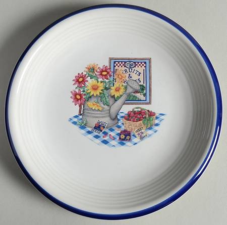 Garden Splendor Salad Plate