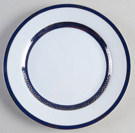 Talisman Platinum Bleu Salad/Dessert Plate