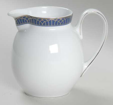 Talisman Platinum Bleu Creamer