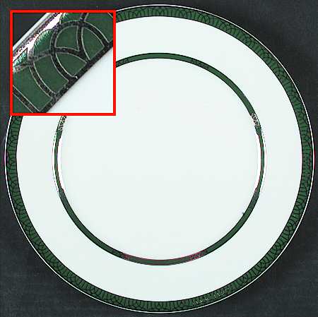 Talisman Platinum Green by Christofle