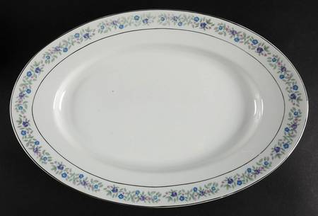 Manigue 13" Oval Serving Platter