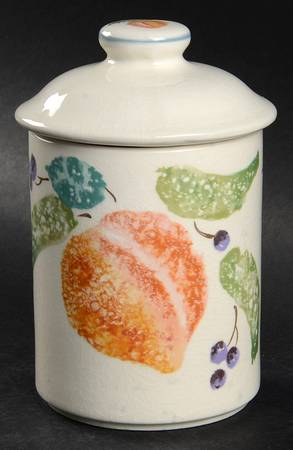 Summertime Small Canister & Lid