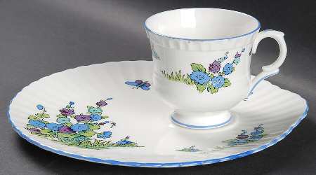 Gainsborough Snack Plate & Cup Set