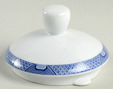 Blue Willow Lid for Coffee Pot