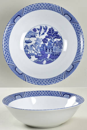 Blue Willow Coupe Cereal Bowl