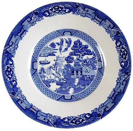 Blue Willow Bread & Butter Plate