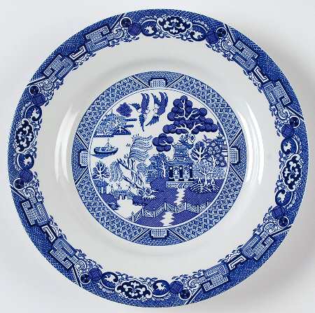 Blue Willow Salad Plate