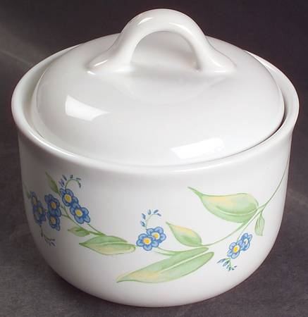 My Garden (Corelle) Sugar Bowl & Lid