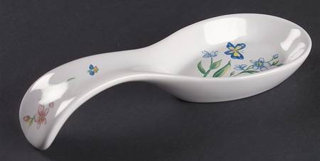 My Garden (Corelle) Spoon Rest/Holder (Holds 1 Spoon)