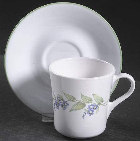 My Garden (Corelle) Mug/Cup & Saucer Set