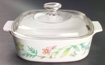 My Garden (Corelle) 2 Quart Square Casserole with Lid