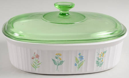 My Garden (Corelle) 2.5 Qt Oval Covered Casserole