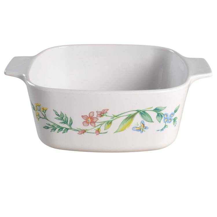 My Garden (Corelle) 1.5 Quart Square Casserole No Lid