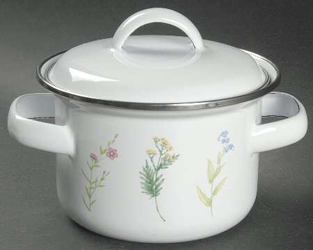 My Garden (Corelle) 1 Quart Metal Covered Casserole