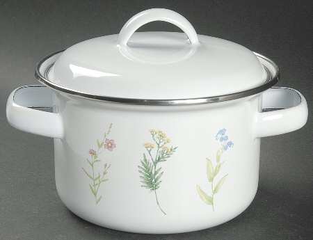 My Garden (Corelle) 1.25 Quart Metal Covered Casserole