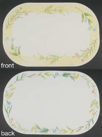 My Garden (Corelle) Placemat-Vinyl/Reversible