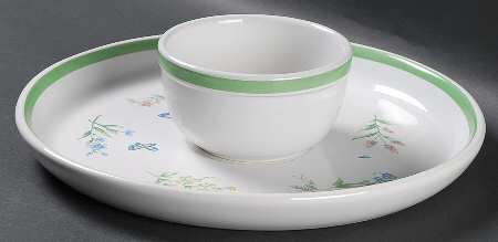My Garden (Corelle) (2 Piece) Chip & Dip Set