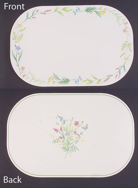 My Garden (Corelle) Reversible Vinyl Placemat