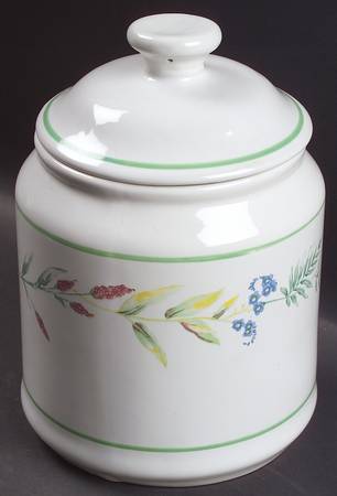 My Garden (Corelle) Medium Canister & Lid