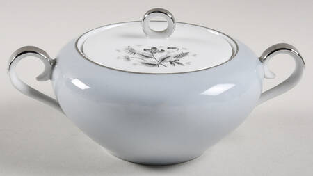 Bouquet Sugar Bowl & Lid