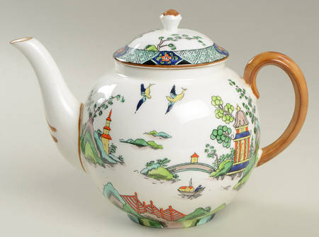 Ye Olde Willow Teapot & Lid