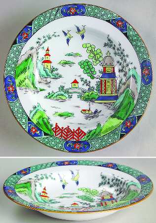 Ye Olde Willow Rim Fruit/Dessert (Sauce) Bowl