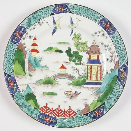 Ye Olde Willow Salad Plate