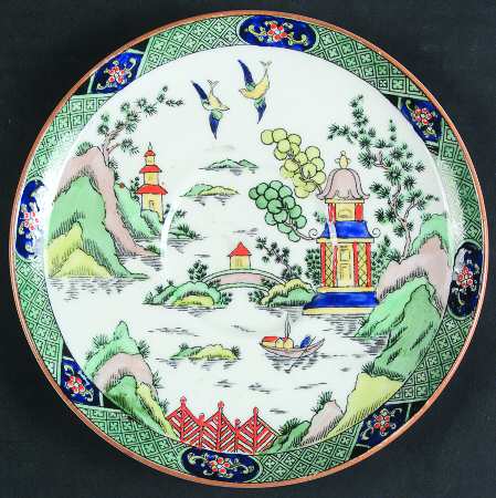 Ye Olde Willow Saucer for Cream Soup Bowl