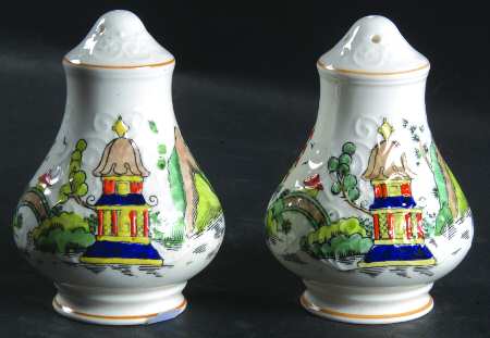 Ye Olde Willow Salt & Pepper Set
