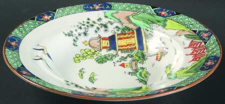 Ye Olde Willow Round Butter No Lid