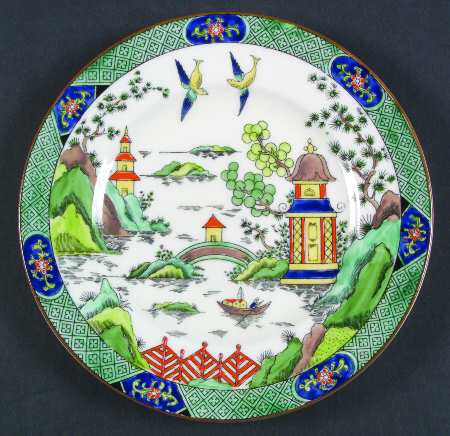 Ye Olde Willow Salad Plate