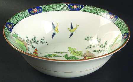 Ye Olde Willow 8" Round Vegetable Bowl