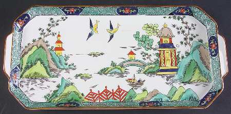 Ye Olde Willow Large Sandwich Tray