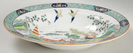 Ye Olde Willow Rim Soup Bowl
